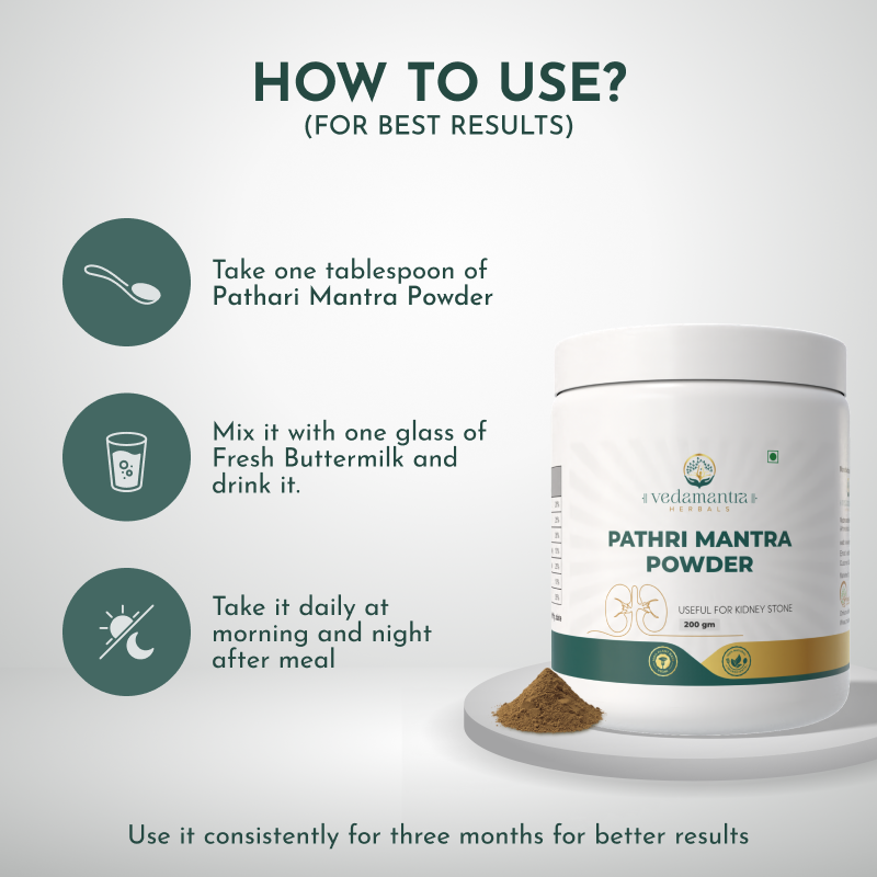 Pathri Mantra: Ayurvedic Powder to Get Rid of Kidney Stone